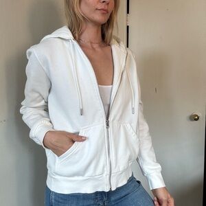 White hoodie brand new